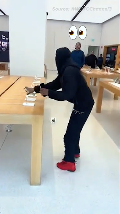 Why you can’t steal from an Apple Store!