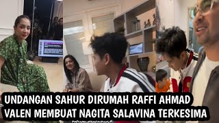 The excitement of Valen's sahur with Sultan Andara Rafi Ahmad made Nagita amazed by Valen's hands...