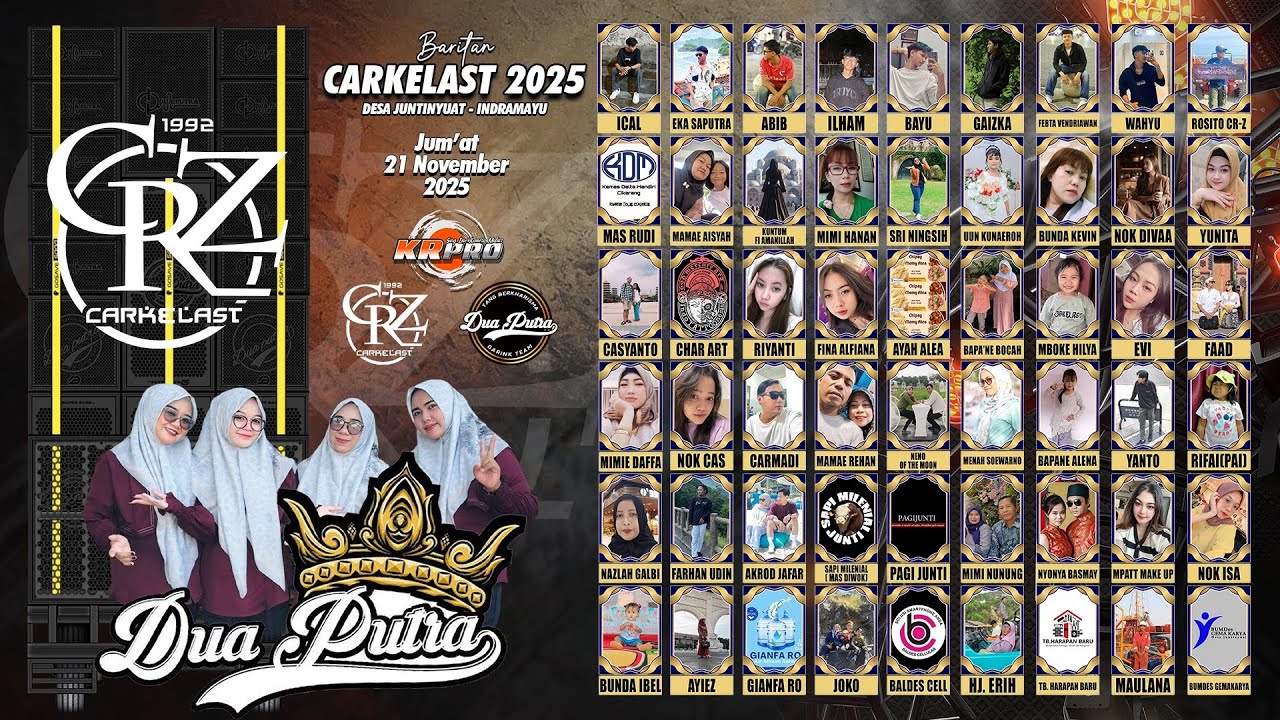 LIVE / SINGA DANGDUT / DUA PUTRA / BARITAN / CARKELAST / 21 NOV 25 / JUNTINYUAT
