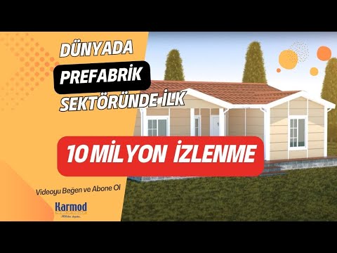 Prefabrik Ev Yapımı, Modelleri ve Fiyatları |  Karmod #prefabrik  #prefabrikev