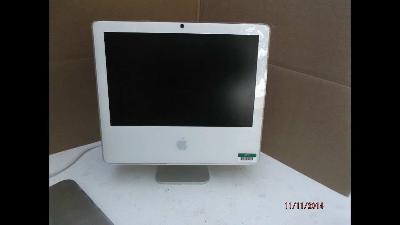 Apple Imac 17 Desktop Intel Core 2 Duo 1 83ghz 2gb Ram 160gb Hd