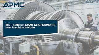 Inside Heavy-Duty Gear Grinding | Precision Machining for Heavy Duty Gears & Gear Grinding #gear