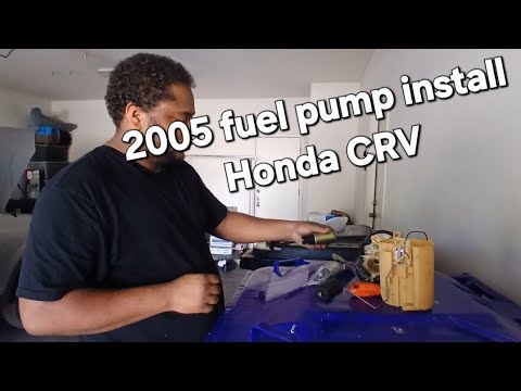 How to install (fuel pump Honda CRV) And troubleshooting - YouTube