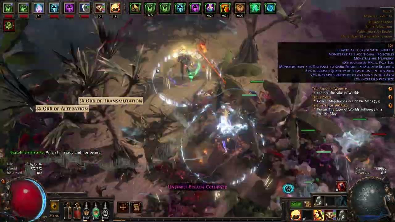 Holy Strike Infernal Legion Elementalist - Day 1 Update | PoE 3.28