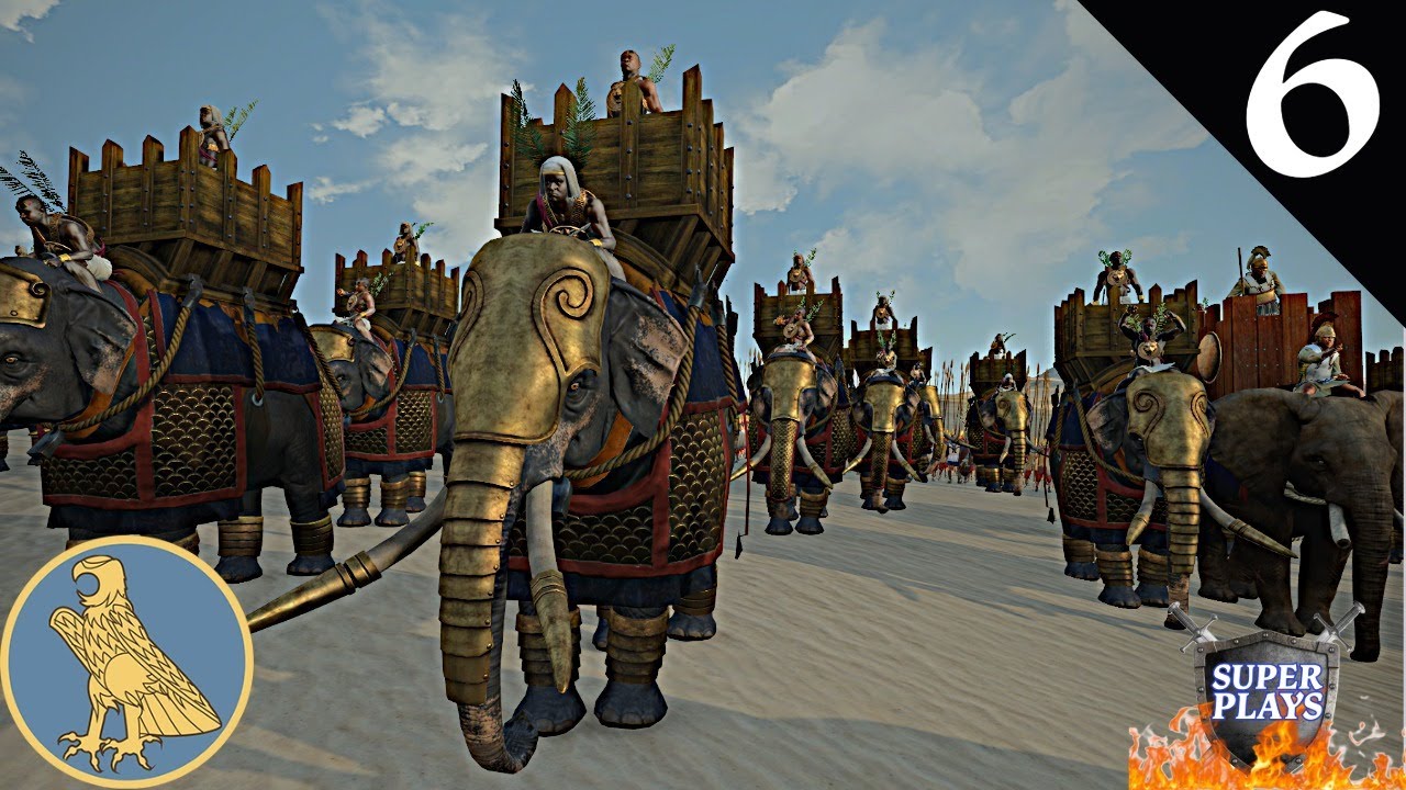 Super Plays Egypt | Wars of the Gods Ancient Wars, Rome II: Total War | Эпизод 6