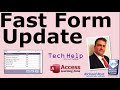 Fast Form Update Quickly Change Records to Assign Jobs to Technicians in Microsoft Access GoToRecord