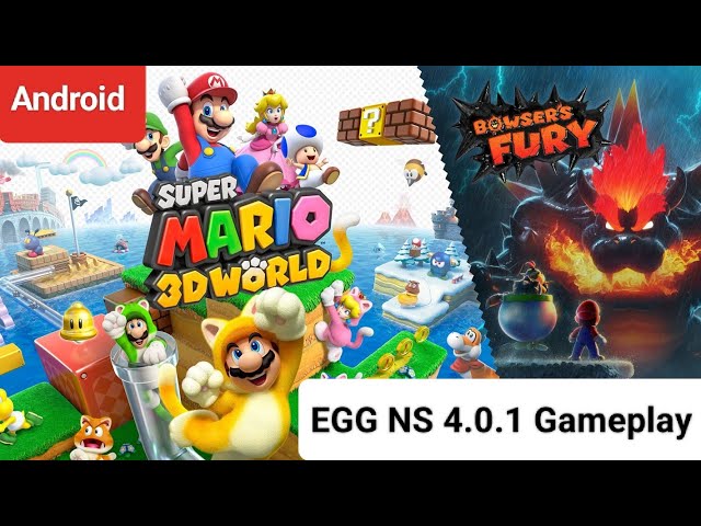 Super Mario 3D World - Android Gameplay (Egg NS emulator