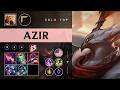 Azir Top vs Twisted Fate - NA Grandmaster Patch 26.05