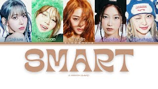 LE SSERAFIM (르세라핌) - Smart (COLOR CODED LYRICS) [HAN/ROM/EN] Resimi