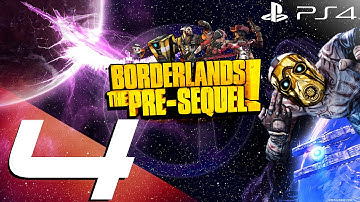 Borderlands The Pre-Sequel PS4 - 60fps Walkthrough Part 4 - Enter The Claptrap