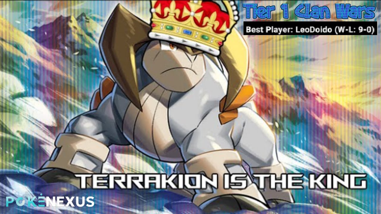 LeoDoido Pokemon - Clan Wars Tier 1 - 24-05-2025 - MVP 9-0 TERRAKION IS THE KING
