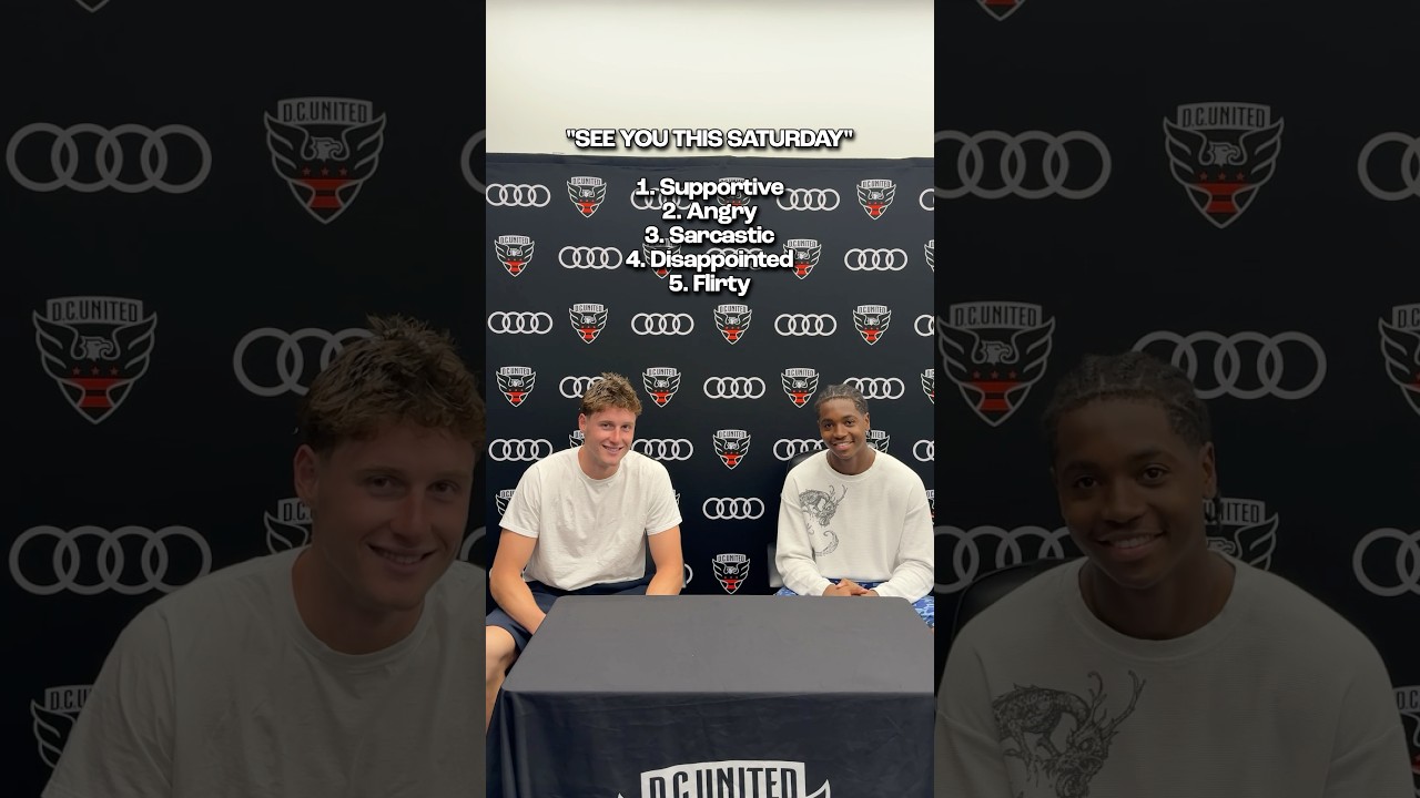 They’re trying to play it cool, but they’re really excited to see you this Saturday! #mls #soccer
