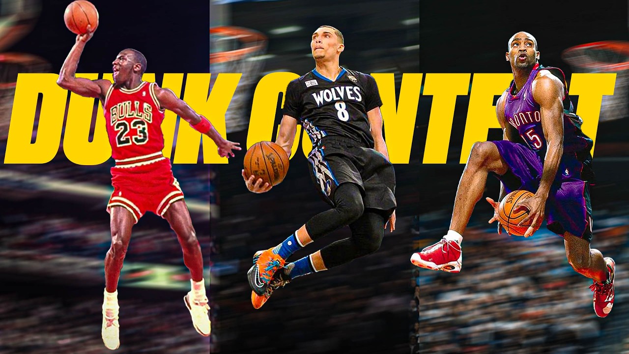 The Most Iconic Dunk Contest Moments in NBA History! 😱