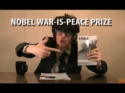 Barack Obama wins the Nobel War-is-Peace Prize [RAP NEWS 2]