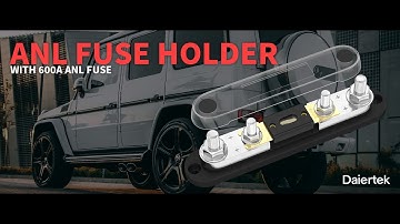 20 to 750A ANL Fuse Holder with Cover - Protect Your Vehicle