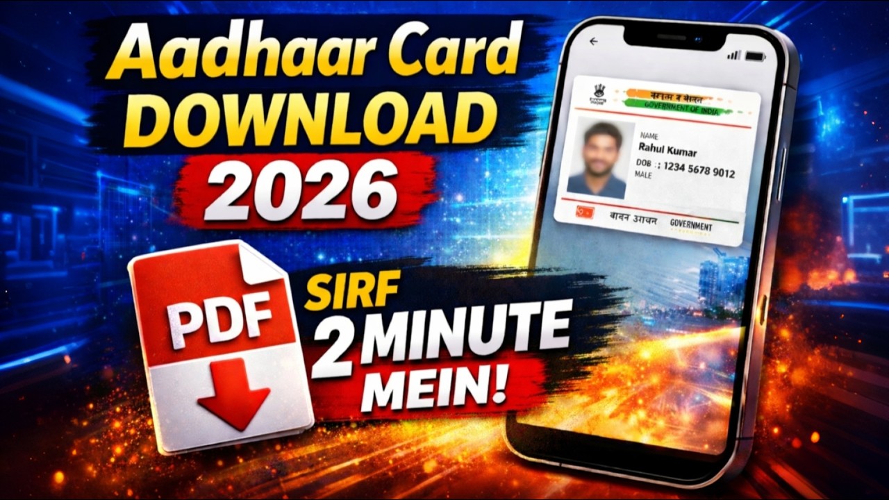 आधार कार्ड कैसे डाउनलोड करें? | How To Download Aadhaar Card Online ...