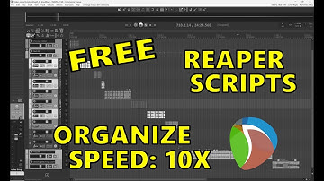 FREE REAPER SCRIPTS V1 | full walk through | optimize recording session conversion to libraries