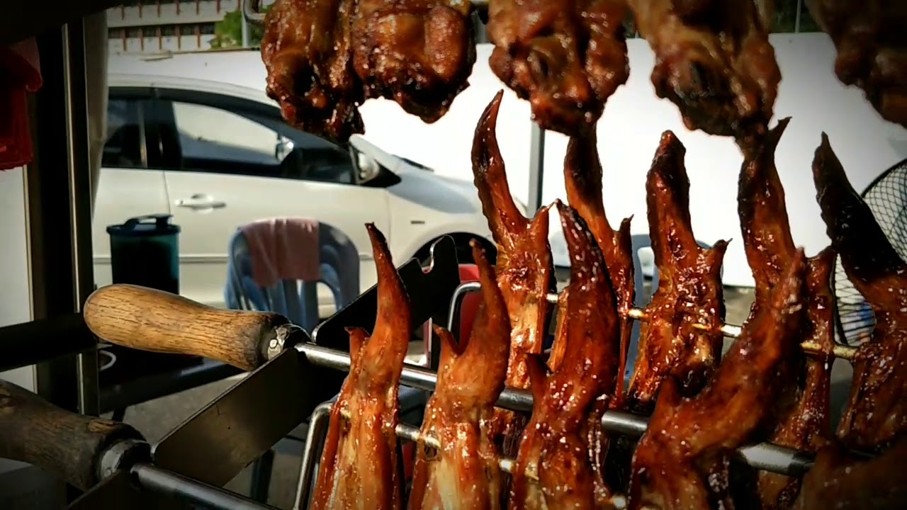 BBQ Chicken Wings In Melaka YouTube