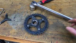 Video #1 - Removing the M600  motor from the Luna X1