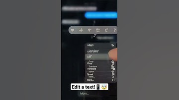 Editing a text on iOS 16! #iphone14pro #iphone #ios16