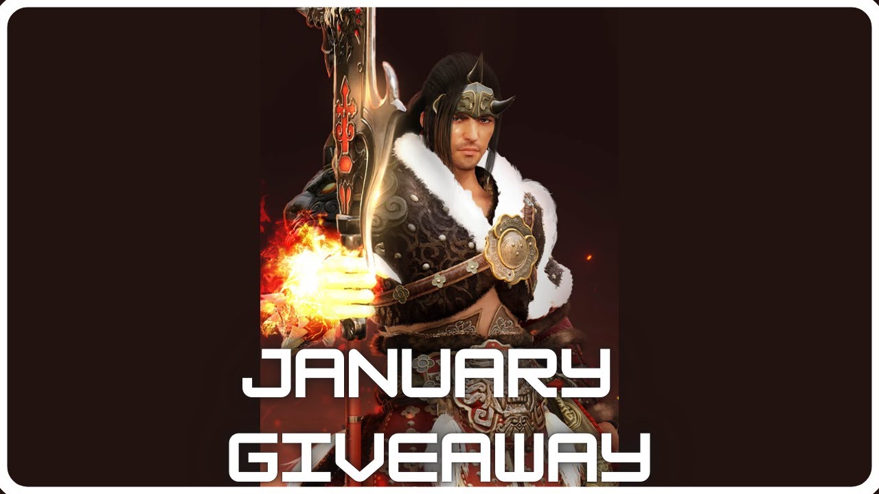 BLACK DESERT MOBILE WARLORD PVP HIGHLIGHTS and JANUARY GIVEAWAY!