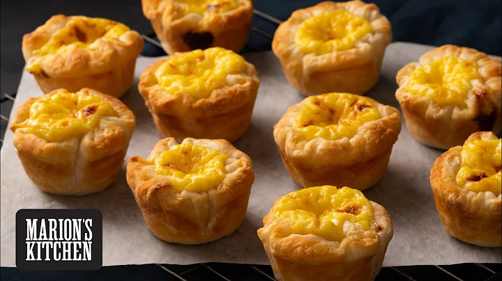 Chinese Egg Tarts with very flaky puff pastry!  - Marion's Kitchen - DayDayNews