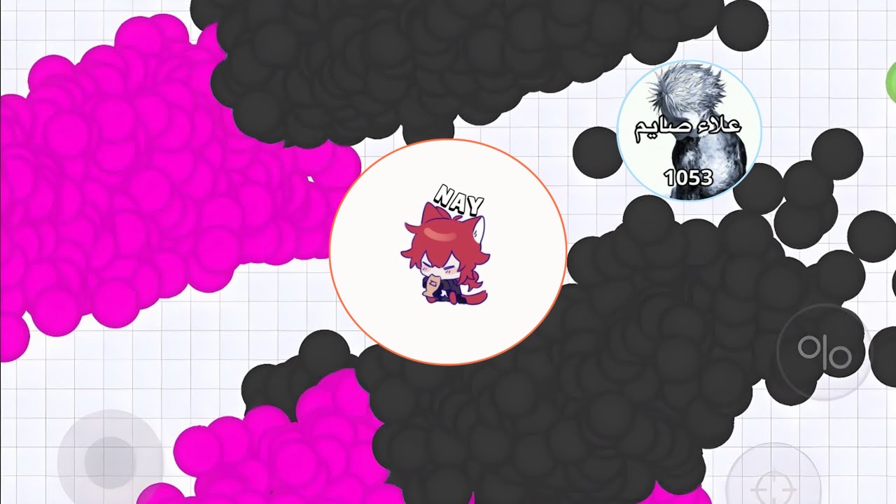 اثنين يدعسون كلان كامل ب اقل من اربع دقايق🤣🔥 Agario Mobile