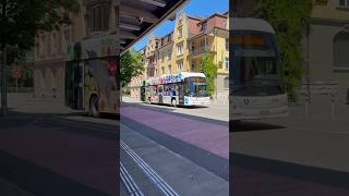 Bus Nr.5➡️ Baden Baldegg passing Baden Postautostation