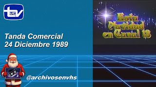Tanda Comercial Canal 13 UCTV - 24 Diciembre 1989