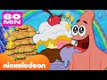 SpongeBob | Momen-Momen MAKANAN Terlapar SpongeBob selama 60 Menit 🍔 | Nickelodeon Bahasa