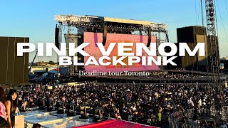 4K Blackpink Toronto Night 1 - Pink Venom Opening