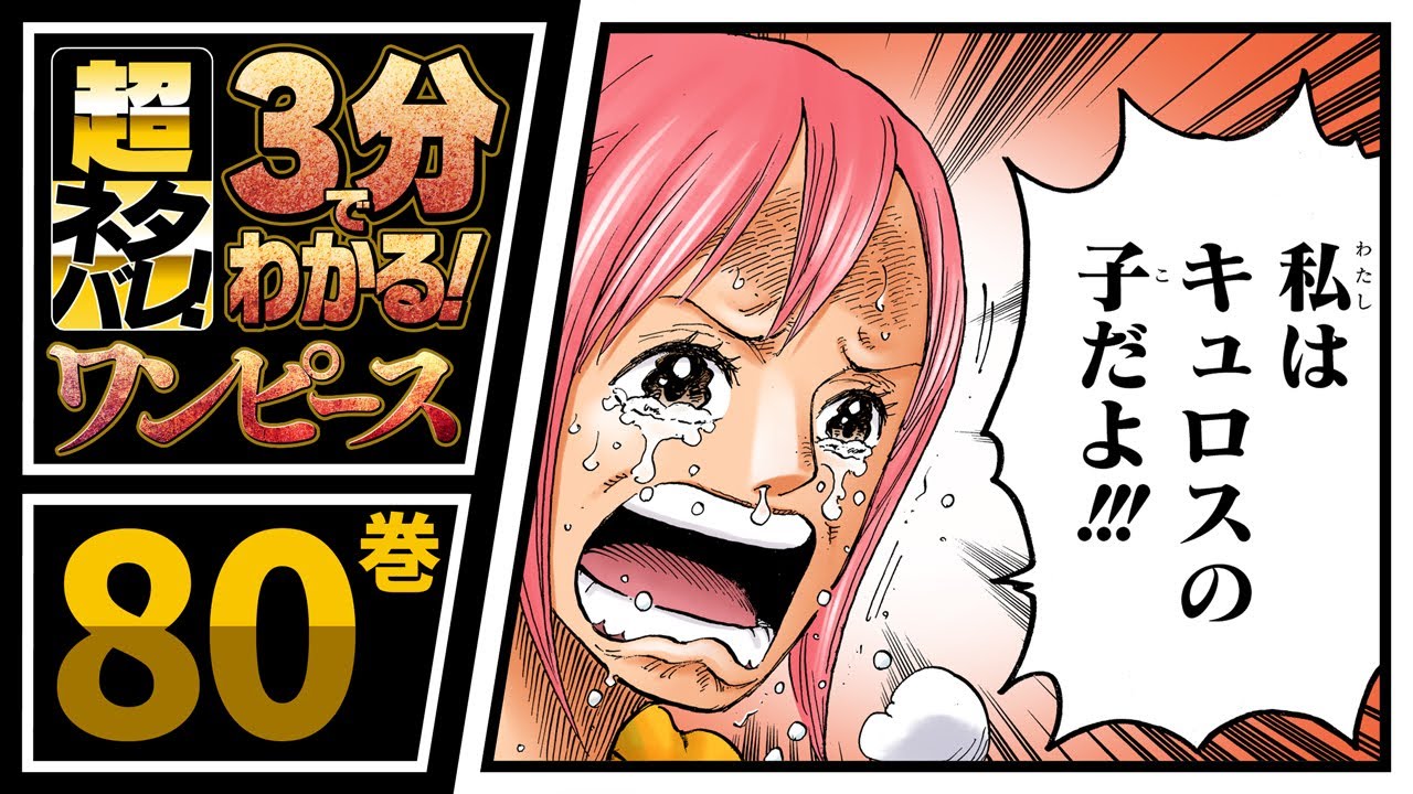 ３分で分かる One Piece 80巻 完全ネタバレ超あらすじ いざゾウへ Mag Moe