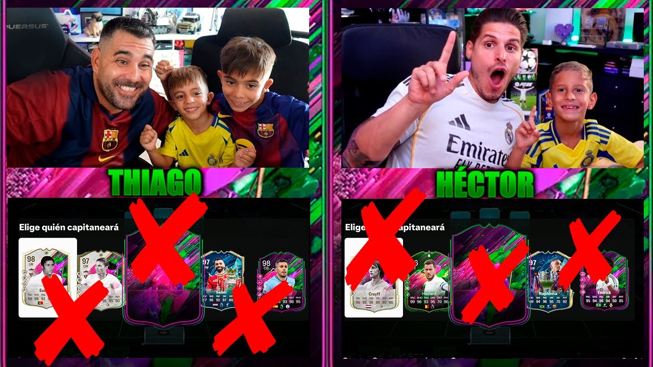THIAGO VS HÉCTOR !!! FUT DRAFT MILLONARIO DESCARTANDO METAMORFOS !!!