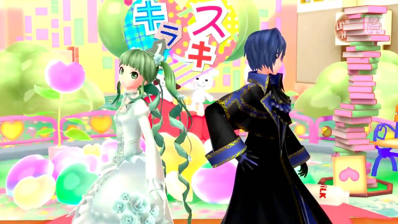 [Project DIVA F 2nd] 番凩 Pair of Wintry Winds + スキキライ Like, Dislike (Miku Kaito)