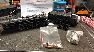 American Flyer K325 DC Engine and E-Unit Upgrade