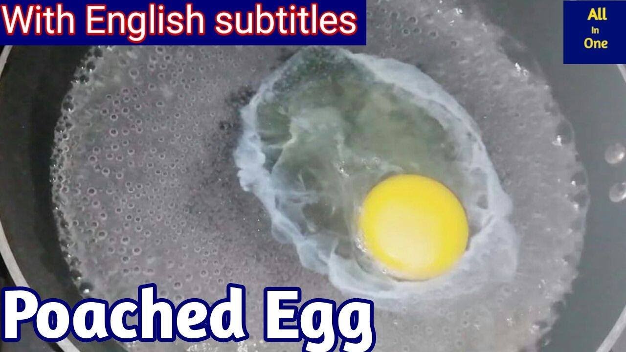 Poached Egg Recipe - How to make poached egg - Poached egg banane ka