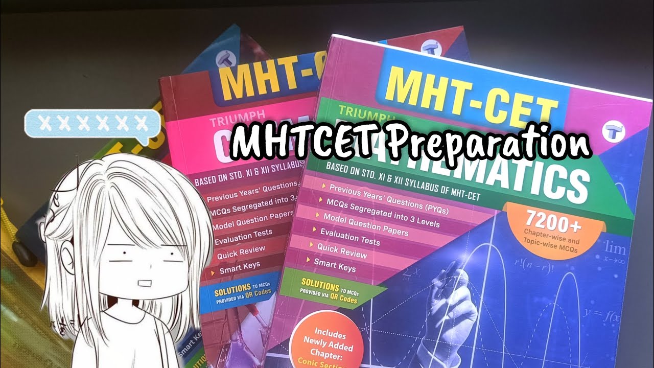 My MHT-CET 2026 Preparation ✨ | Study Volg #MHTCET 