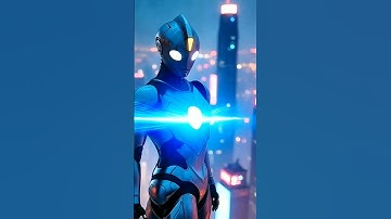 AI Robot Becomes Ultraman#ultraman #ai #shorts