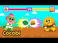 Battle! Junk Food vs Healthy Food🍔🥦 Good Habits Songs for Kids | Cocobi