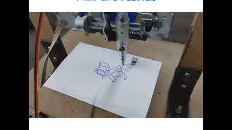 Mini CNC Plotter. Do visit the channel for  complete making video.