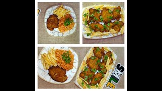 البانيه بالطريقة السرية🍗🍟🍝