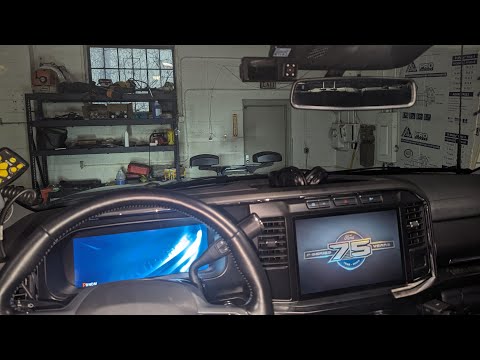 23 SuperDuty – HOW TO install dash camera.