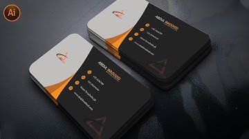 How to Design Business Card in Adobe Illustrator CC