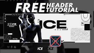 How To Make A Free Fortnite Esports Header In Pixlr Tutorial Template Youtube