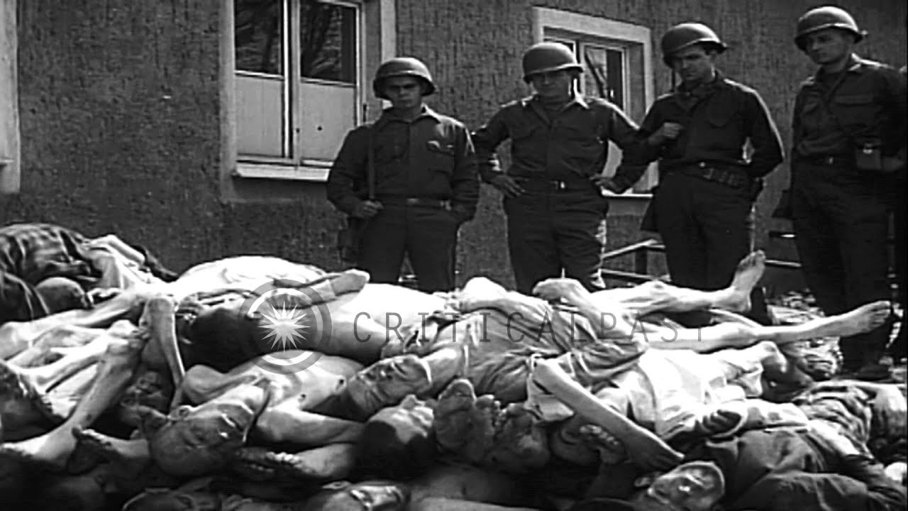 Dead Bodies Piled Up At The Buchenwald Concentration Camp In