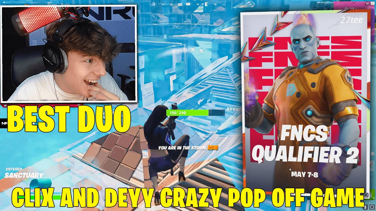 Clix And Deyy Crazy POP OFF IN FNCS Semi Finals Proving They Are Ready ...