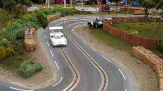 2010 Gooding & Co. - Pebble Beach Slot Car Set In Action