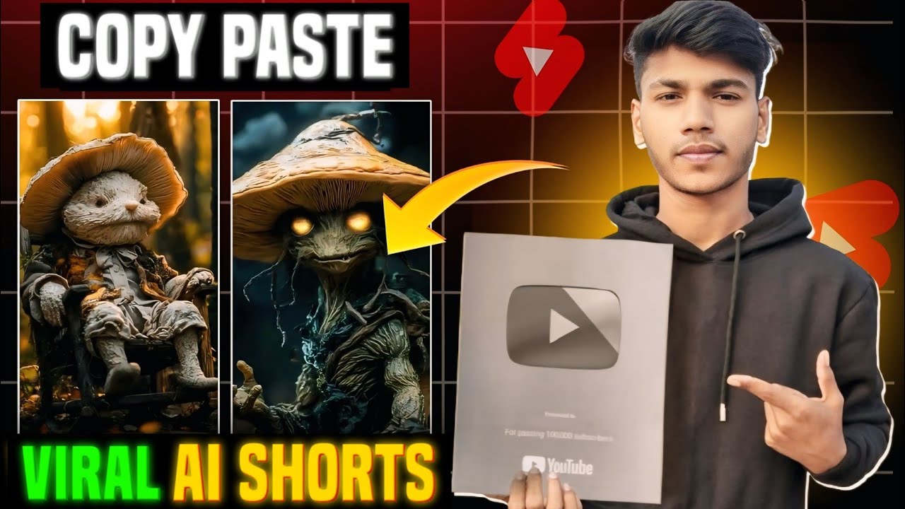 Ai Copy Paste Short Channel Idea 2025 🔥 Earn Money with Ai Shorts ...