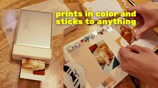 Junk Journaling with a Portable Printer ✦ Liene Pearl N200