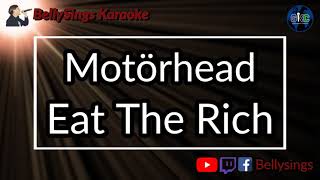 Motörhead - Eat The Rich (Karaoke)